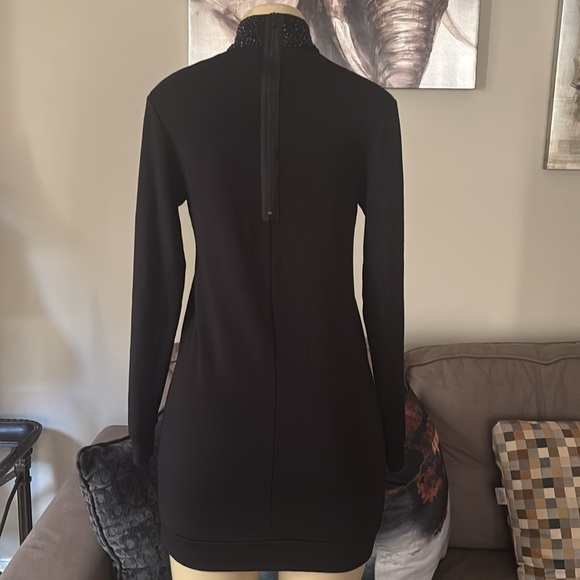 Bailey 44 Women's Garrote Embellished Choker Dress -Black size XS - Picture 8 of 12
